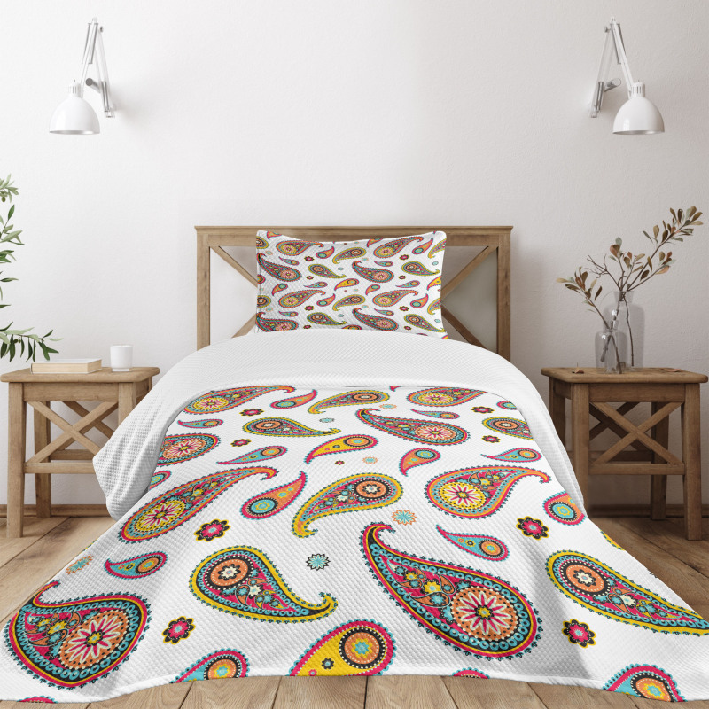 Vintage Hipie Ethnic Bedspread Set