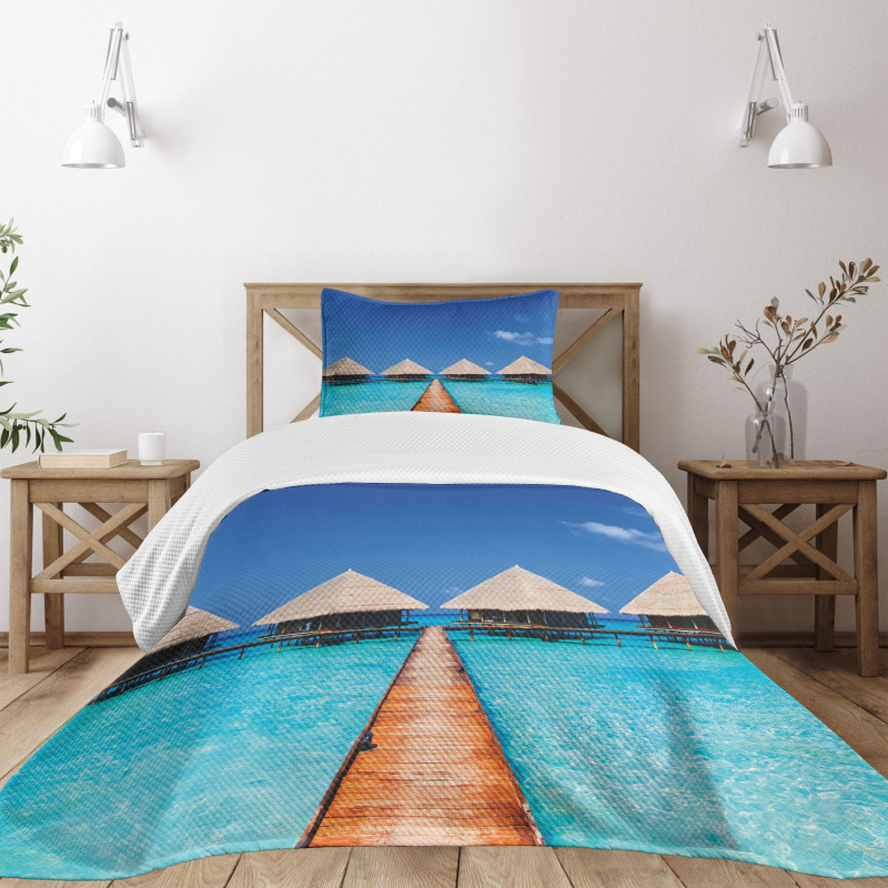 Maldives Clear Waters Bedspread Set