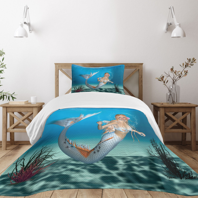 Fairytale Tropic Ocean Bedspread Set