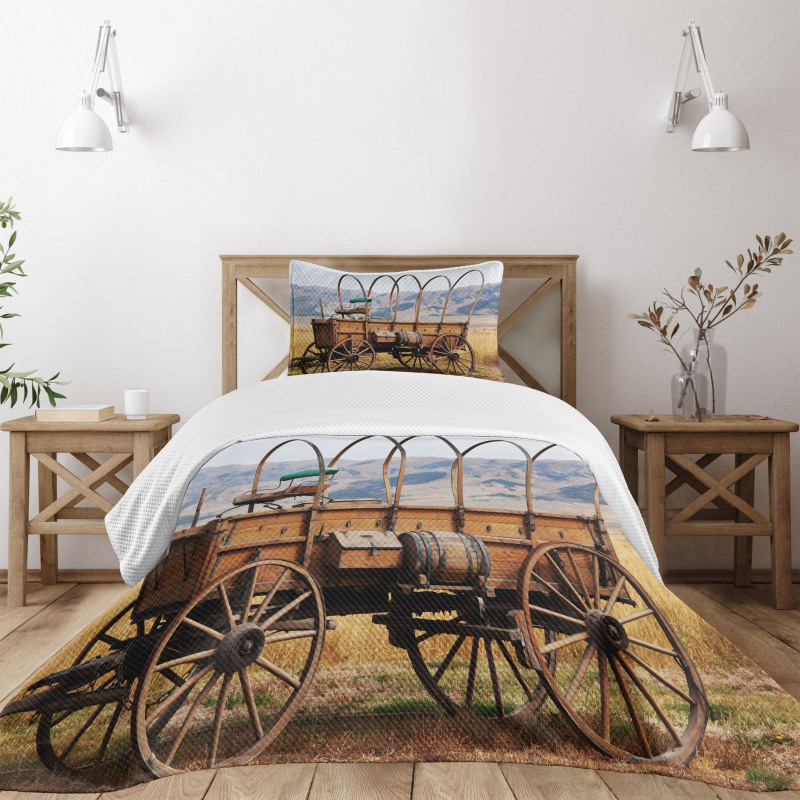 Nostalgic Wild Western Bedspread Set