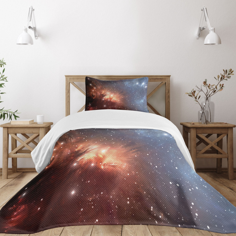 Astronomy Cosmos Space Bedspread Set