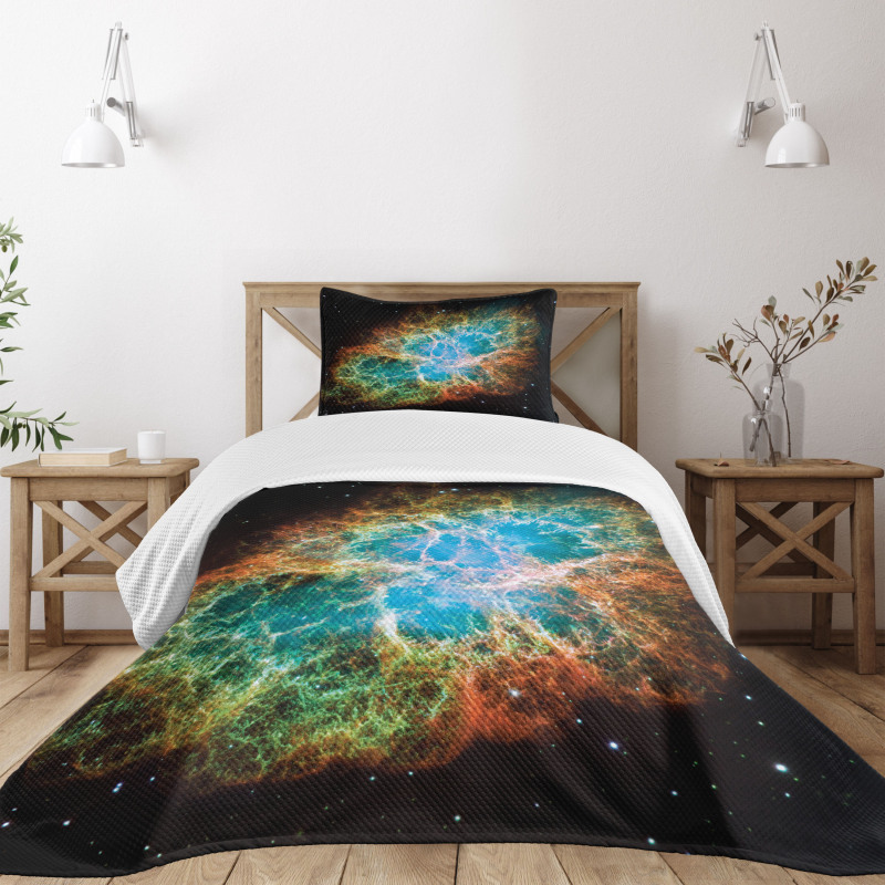 Supernova Stars Cosmos Bedspread Set