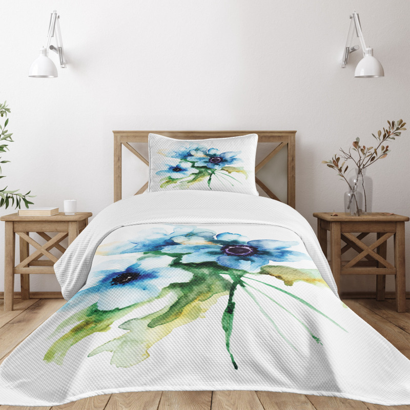 Nature Painting Bedspread Set