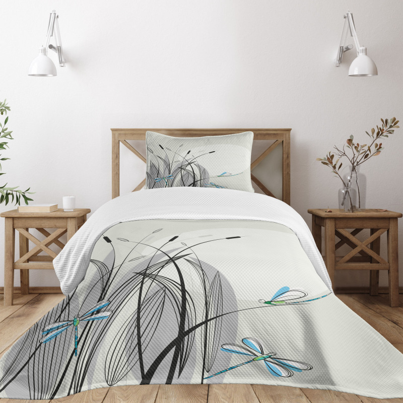 Boho Nature Spring Bedspread Set