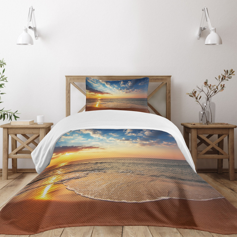 Sea Honeymoon Travel Bedspread Set