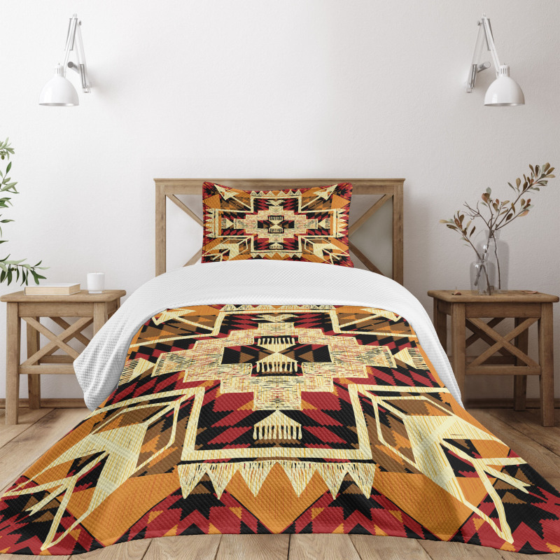 Boho Plant Bedspread Set