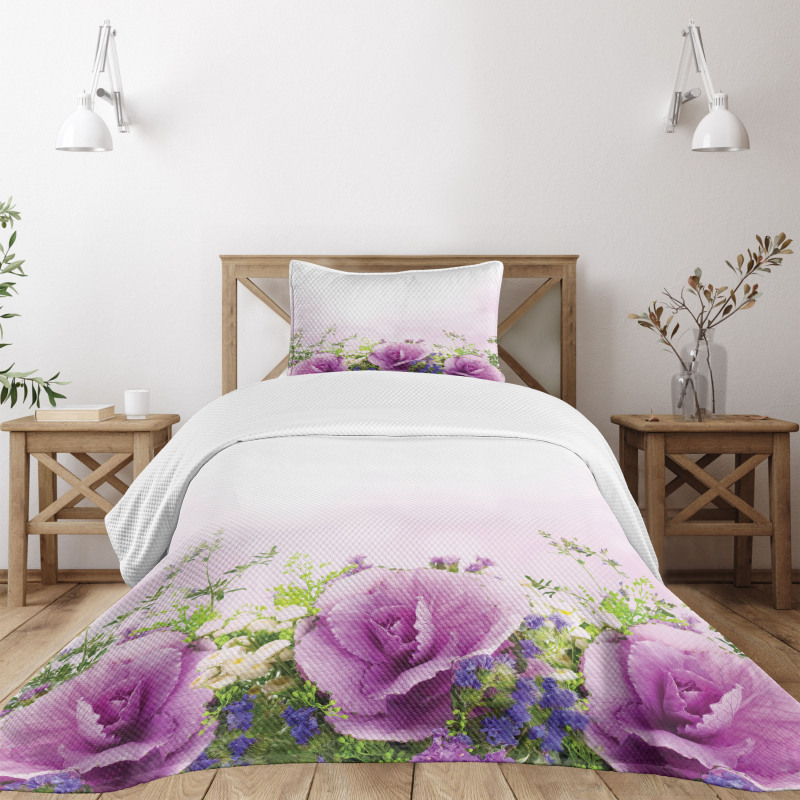 Spring Fragnant Bouquet Bedspread Set