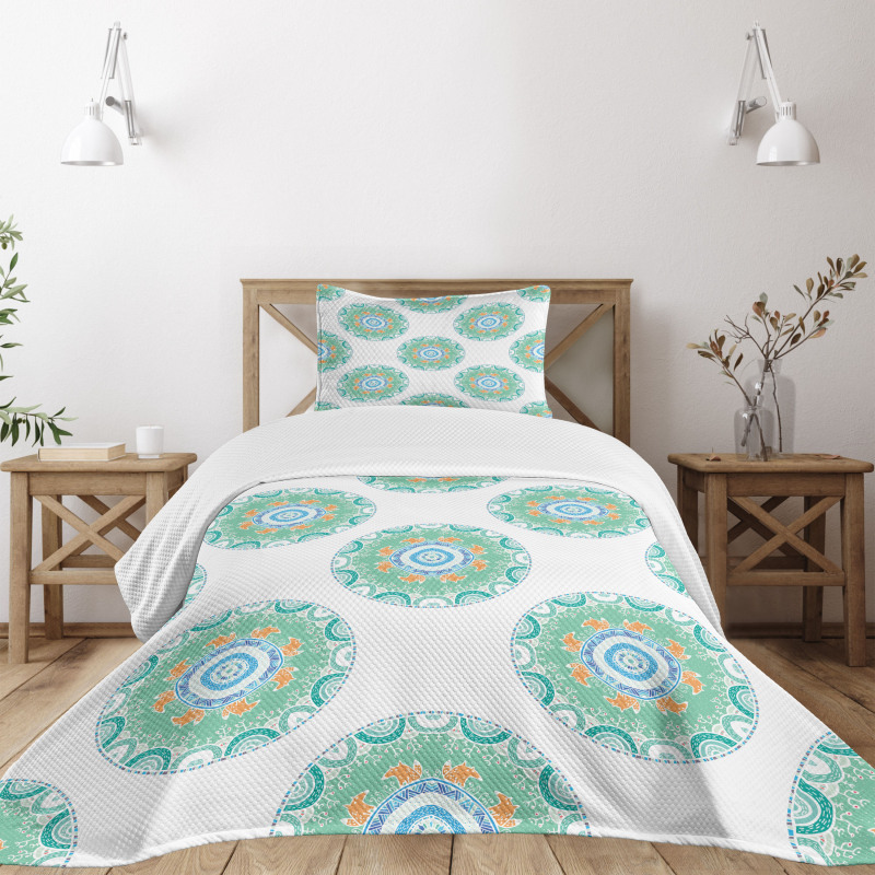 Foxes in the Forest Bedspread Set