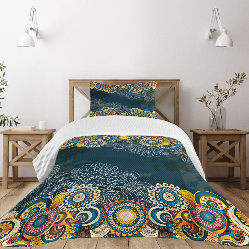 Mandala Paisley Bedspread Set