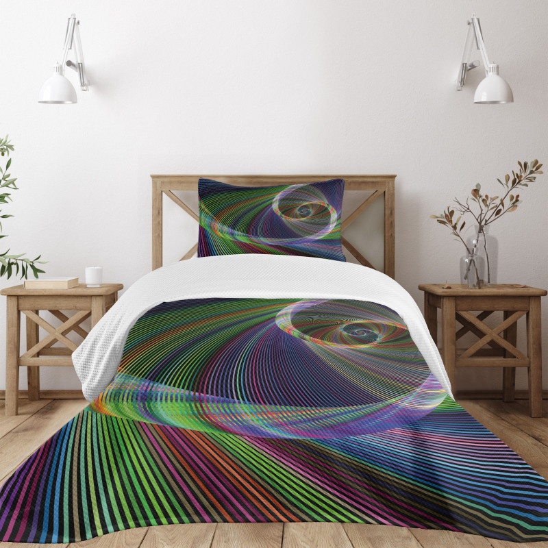 Spiral Motion Bedspread Set