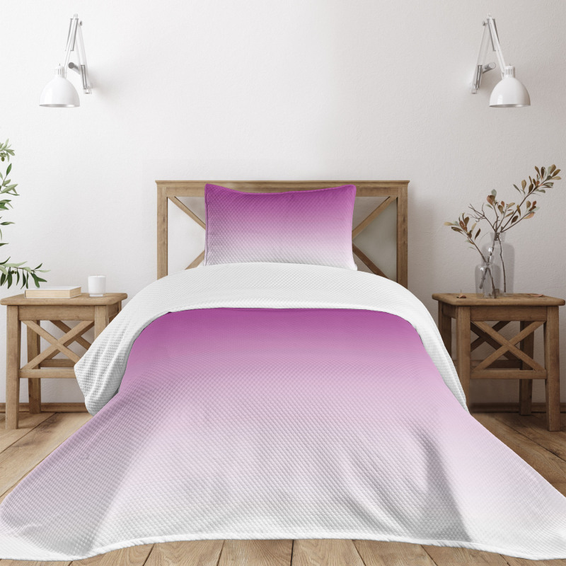 Romantic Modern Flowers Bedspread Set