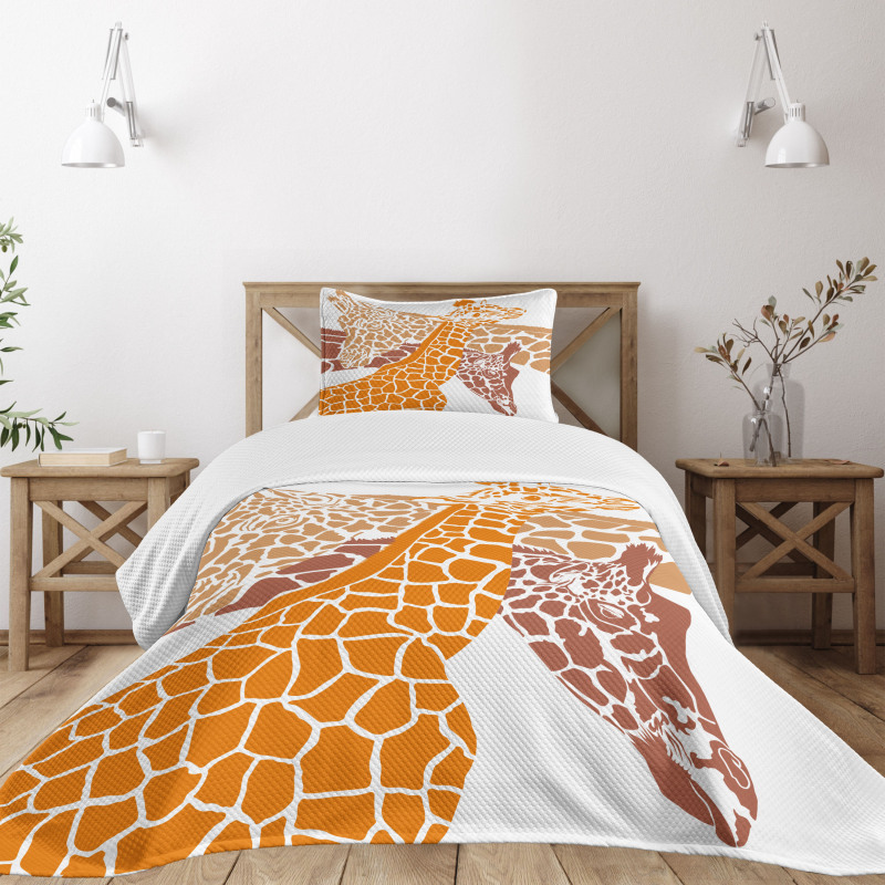 Wildlife in Africa Bedspread Set