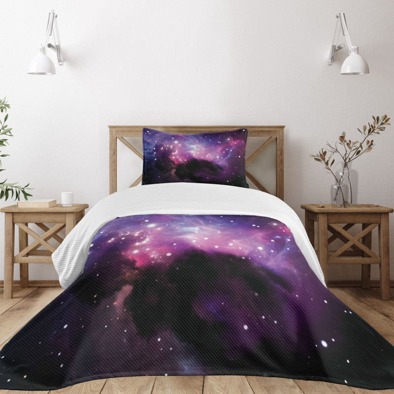 Nebula Cosmos Image Bedspread Set