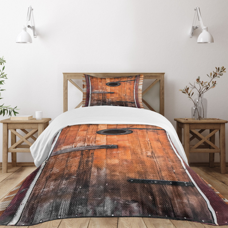 Pine Wood Windows Bedspread Set