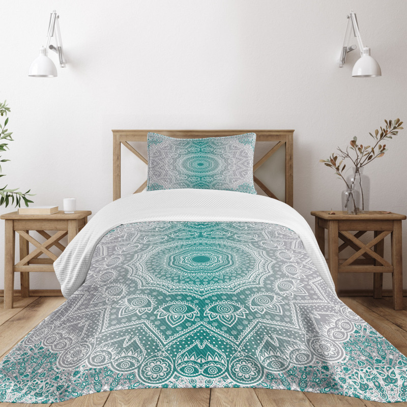 Mandala Occult Motif Bedspread Set