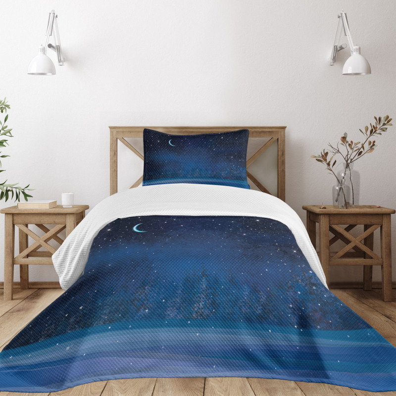 Winter Season Nighttime Bedspread Set