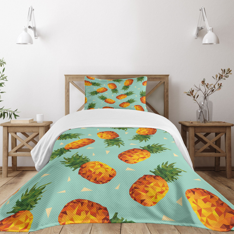 Vintage Beach Summer Bedspread Set