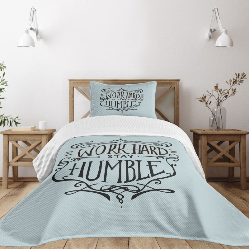 Motivational Lifestyle Bedspread Set