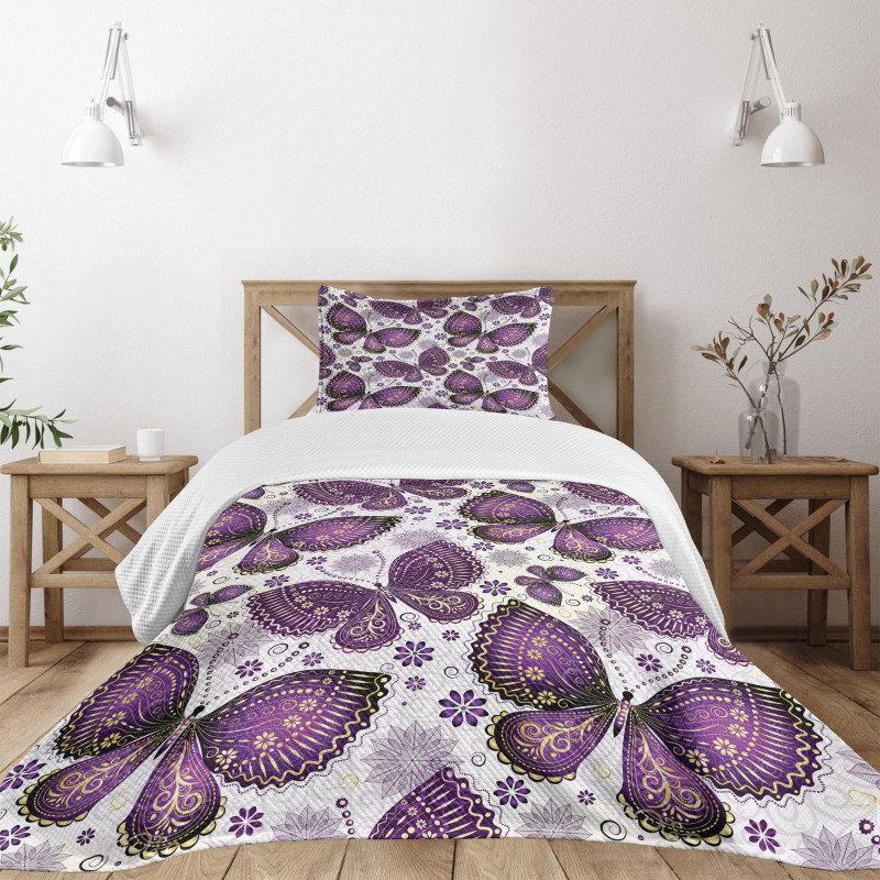 Butterfly Bedspread Set