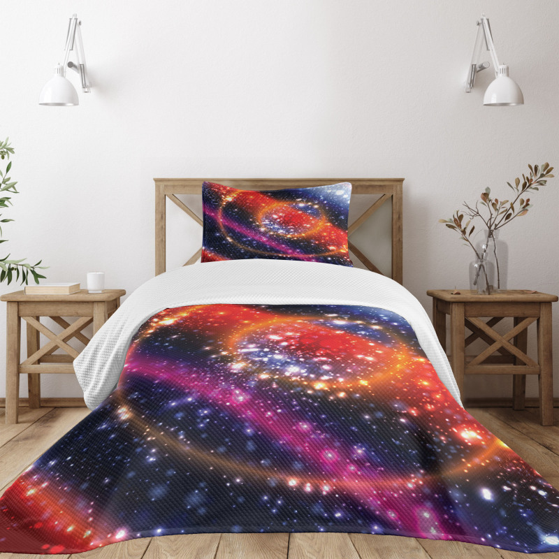 Apocalyptic Cosmos Sky Bedspread Set