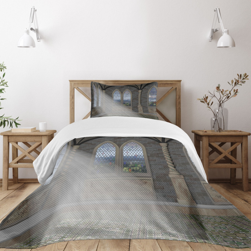 Crepuscular Rays Palace Bedspread Set