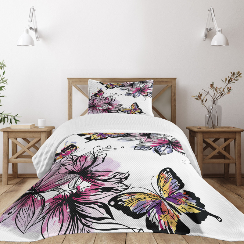 Blooms Botany Colorful Bedspread Set