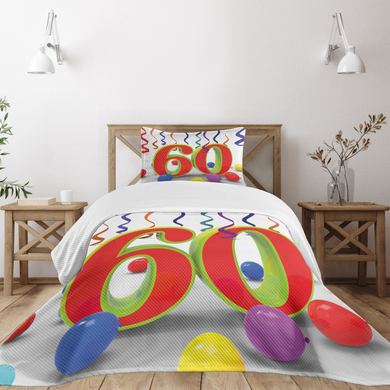 Party Swirls Bedspread Set