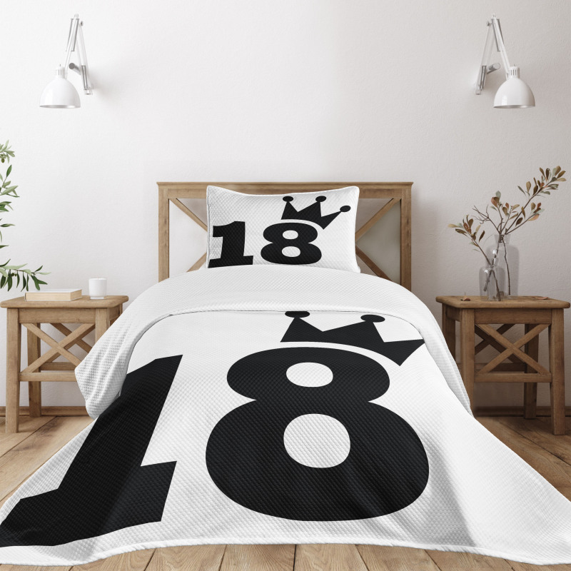 Jersey Seem Bold 18 Bedspread Set