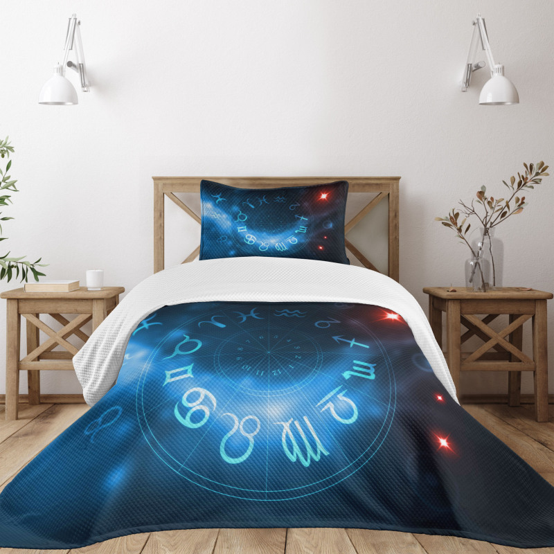 Signs Virgo Scorpio Bedspread Set