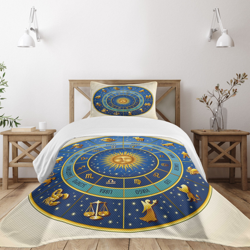 Astrological Signs Bedspread Set