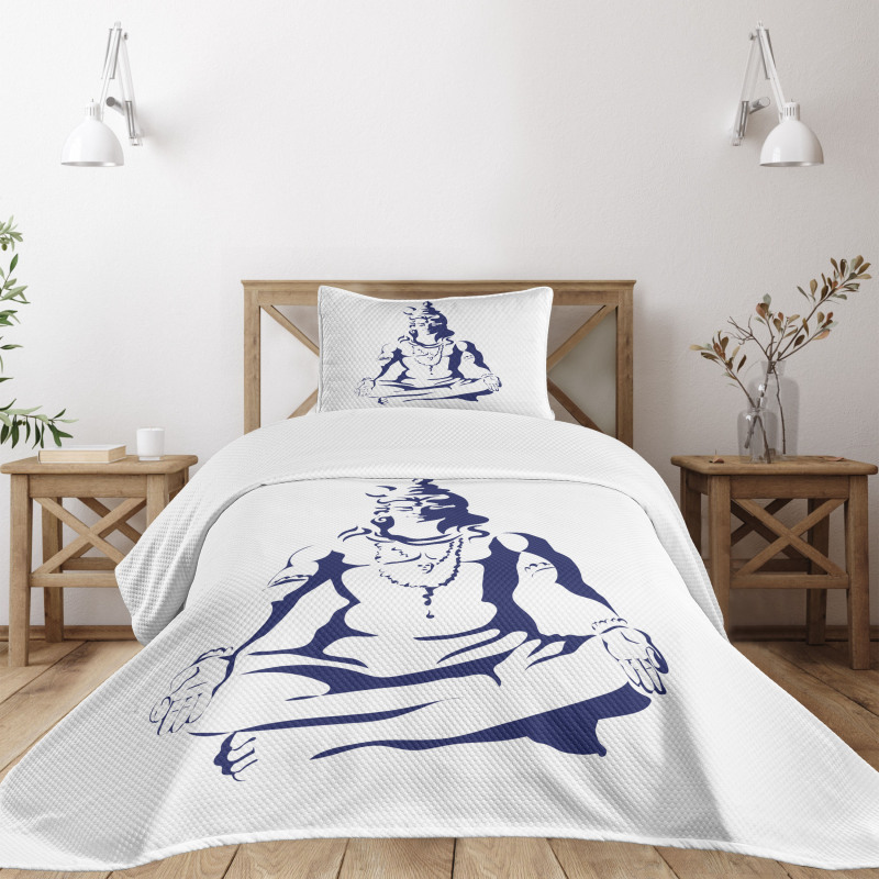 Lotus Position Bedspread Set