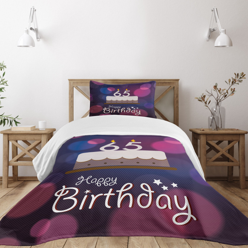 Ceremony Theme Cake Bedspread Set