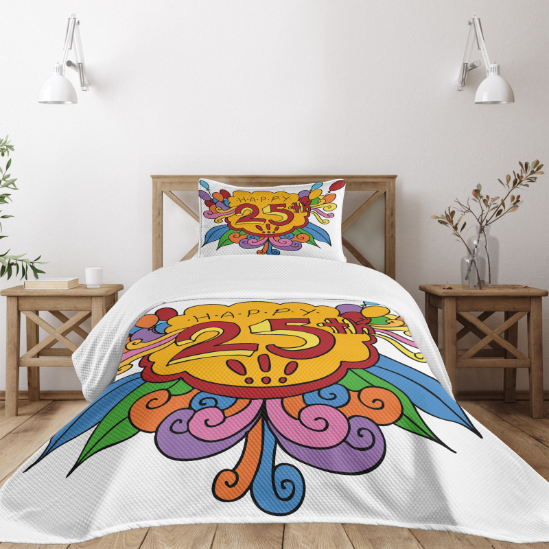 Floral Balloon Bedspread Set