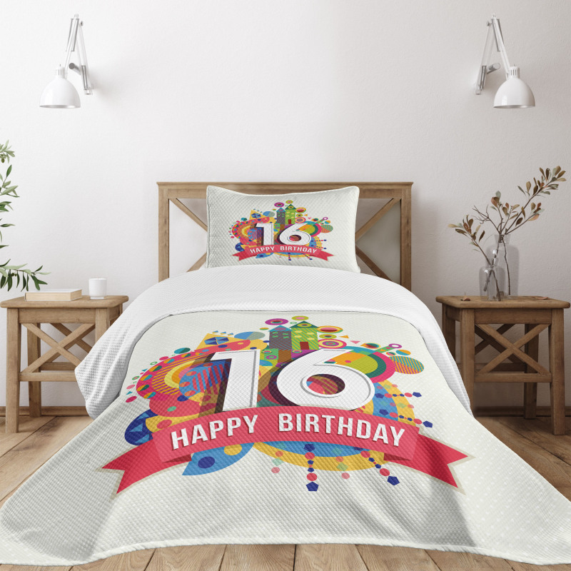 Celebration Funky Bedspread Set