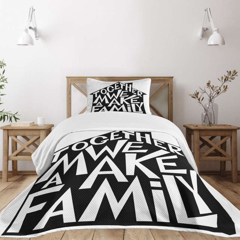 Family House Bedspread Set