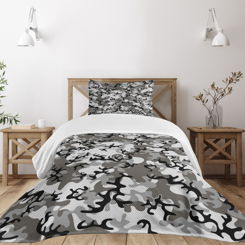 Camouflage Concept Bedspread Set