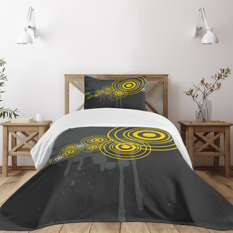 Street Inner Circle Bedspread Set