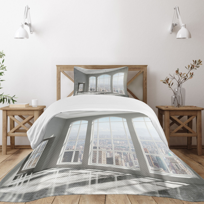 Sunset in New York City Bedspread Set