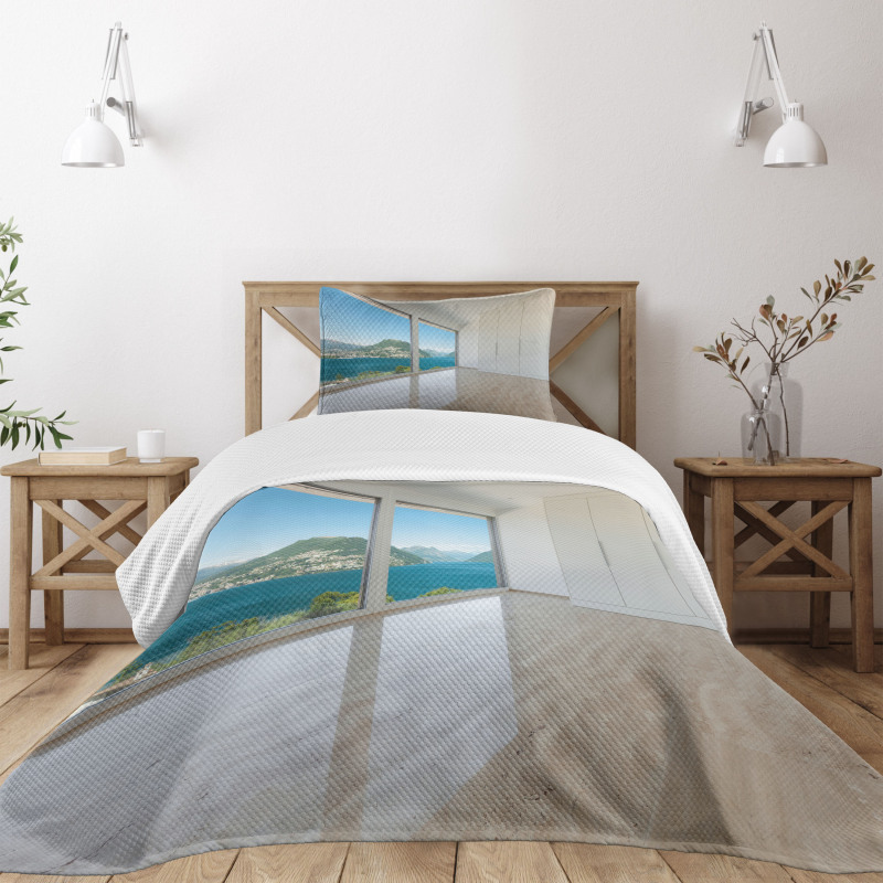 Penthouse Interior View Bedspread Set