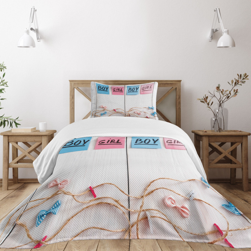 Stickers Garland Wood Bedspread Set