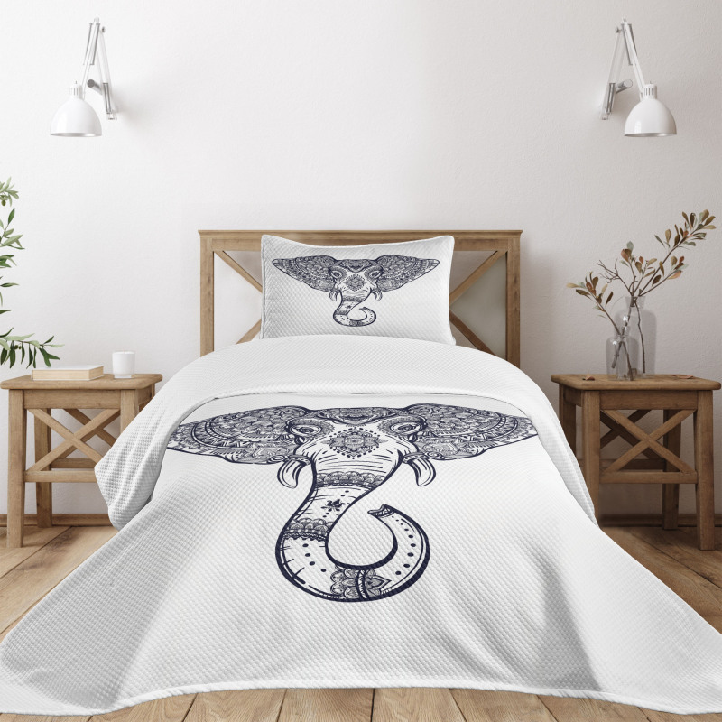 Paisley Animal Bedspread Set