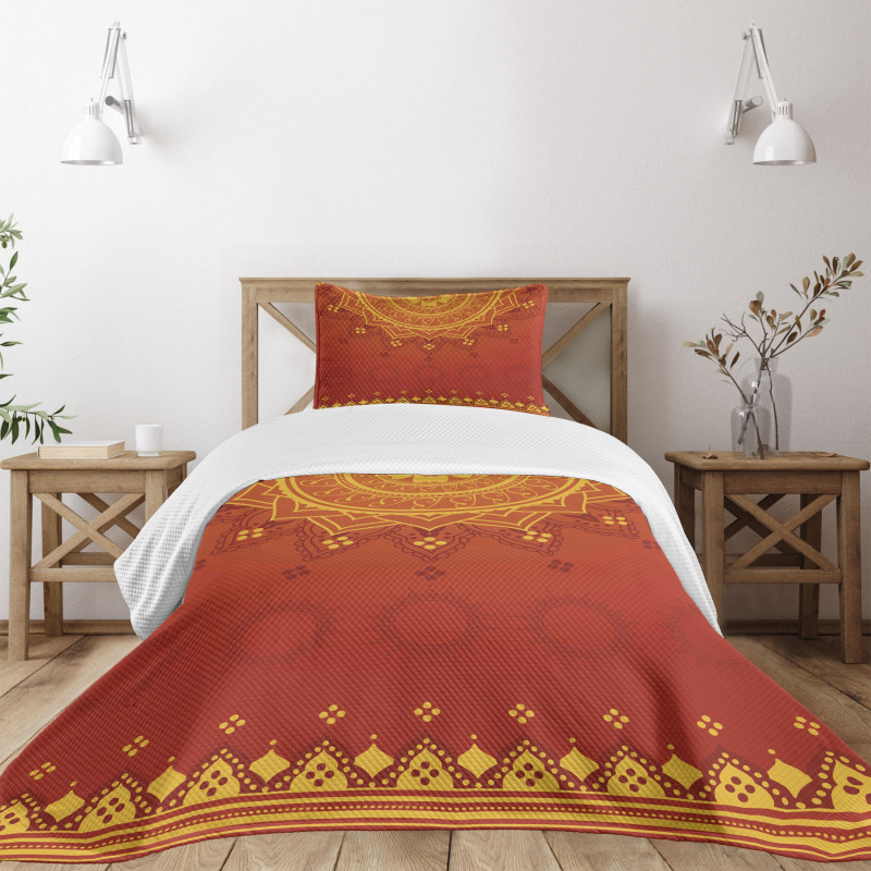 Traditional Saree Bedspread Set