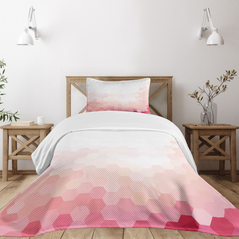 Geometric Digital Bedspread Set