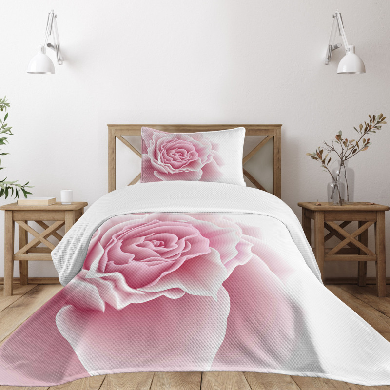 Rose Petals Beauty Bedspread Set