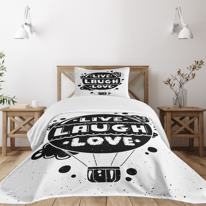 Air Balloon Sun Bedspread Set