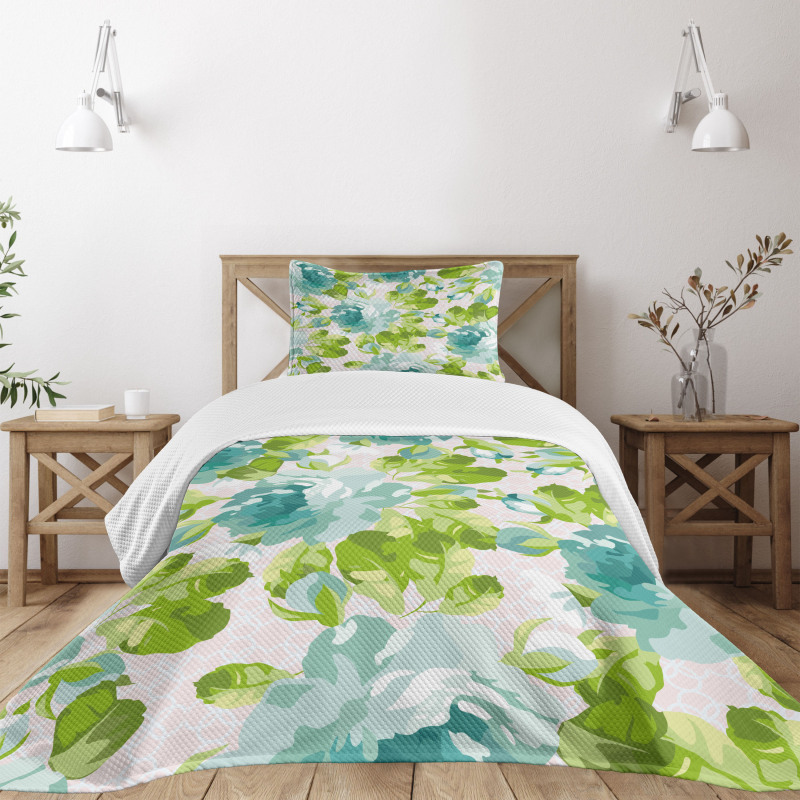 Tropical Garden Bedspread Set