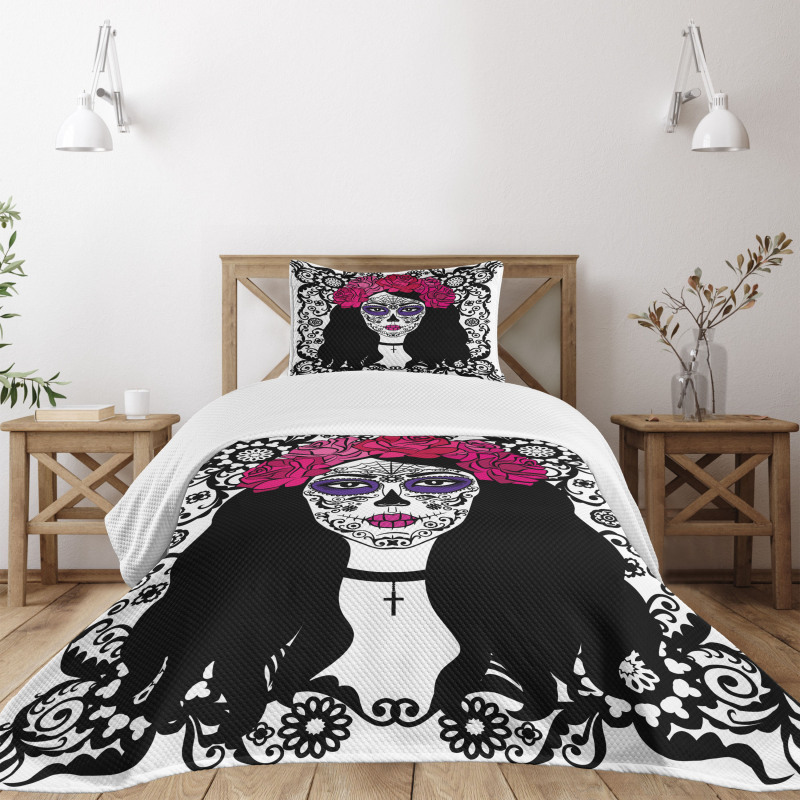 Girl with Make Bedspread Set