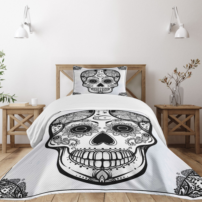 Hispanic Art Mascot Bedspread Set