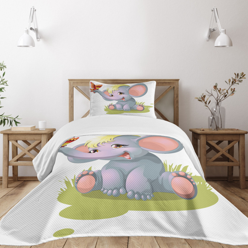 Newborn Mascot Bedspread Set