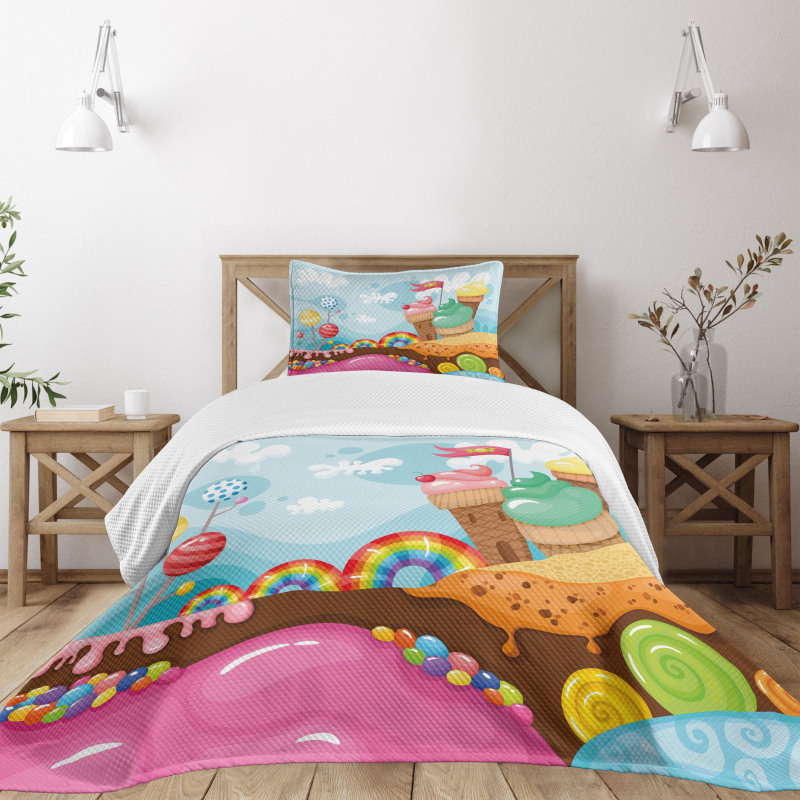 Dessert Land Bedspread Set